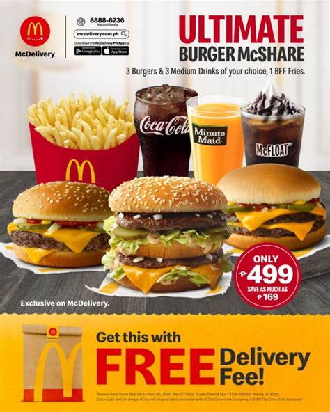 free delivery mcdo|how much is mcdonald's delivery uk.